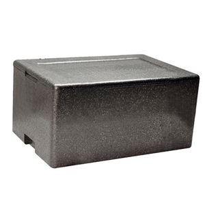Cassa termica in polipropilene espanso per il trasporto alimenti 61x43cm H28,5cm Cassa termica in polipropilene espanso per il trasporto alimenti 61x43cm H28,5cm