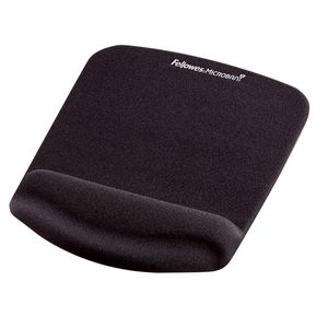 Mousepad con poggiapolsi in FoamFusion Microban PlusTouch nero Fellowes Mousepad con poggiapolsi in FoamFusion Microban PlusTouch nero Fellowes