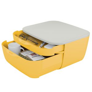 Cassettiera 2 scomparti Giallo Cosy Leitz Cassettiera 2 scomparti Giallo Cosy Leitz