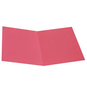 CARTELLINE SEMPLICI ROSSO CON STAMPA 145GR conf.100 pz.
