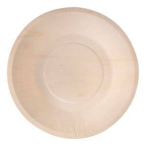 50 Piatti monouso in legno tondi Ø 21,5cm Signor Bio 50 Piatti monouso in legno tondi Ø 21,5cm Signor Bio