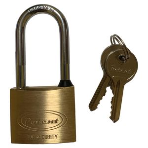 Lucchetto ad arco lungo 30mm acciaio cromato Metalplus Lucchetto ad arco lungo 30mm acciaio cromato Metalplus