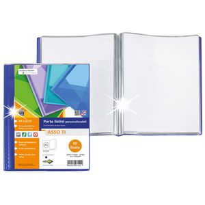 2516 personalizzabile ASSO TI 15x21cm 60 buste blu Sei Rota