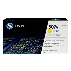 Toner Laser HP 507A CE401A giallo 6000 copie
