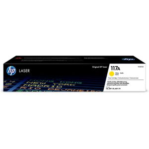 Toner Laser HP 117A W2072A giallo 700 copie