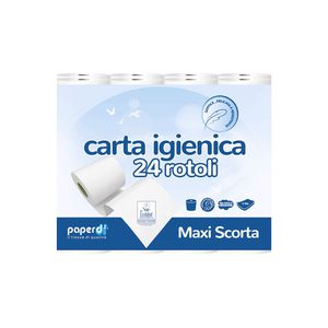 CARTA IGIENICA IN CONF.DA 24 RT PURA CELLULOSA IDROSOLUBILE 2 V CARTA IGIENICA IN CONF.DA 24 RT PURA CELLULOSA IDROSOLUBILE 2 V