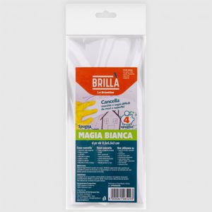 SPUGNA MAGICA MAGIA BIANCA 4PZ