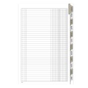 Registro Scadenzario spiralato Gen-Dic 8pag. 29,7x21cm 2116A1243G Data Ufficio