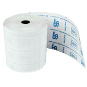 Blister 10 rotoli RC carta termica BPA free FSC 55gr 57,5mm x 20mt Ã˜40mm
