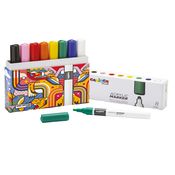 Astuccio 8 marcatori acrilici colori assortiti Carioca Plus