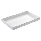 Vassoio Venezia in melamina GN 1/3 - 32,5x17,6x6cm bianco Leone