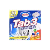 TAB 3  Lavastoviglie 20 Tabs Kg.0,400 100608000045