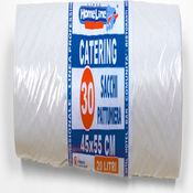 Sacchi immondizia bianchi 45X55 6gr. r/30pz