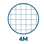 MAXIQUADERNO A4 40fg+2 80gr 4mm MONOCROMO PIGNA