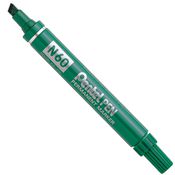 MARCATORE PENTEL PEN N60 VERDE P.SCALPELLO conf 12 pezzi