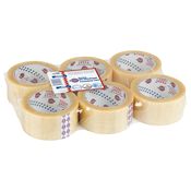 Nastro adesivo 50mm x 66m Trasparente PVC 330 Eurocel