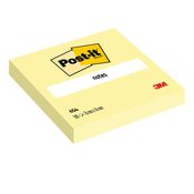 Post-it® Foglietti riposizionabili, 76 x 76 mm, Blocchetti da 100 fogli, Giallo Canary™ (confezione 12 blocchetti)