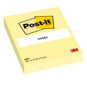 Post-it® Foglietti riposizionabili, 51 x 76 mm, Blocchetti da 100 fogli, Giallo Canary™ (confezione 12 blocchetti)