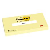 POST-IT Blocco foglietti - 657 - 76 x 102 mm - giallo Canary - 100 fogli