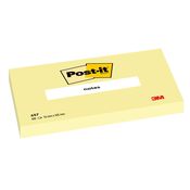 POST-IT Blocco foglietti - 657 - 76 x 102 mm - giallo Canary - 100 fogli