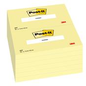POST-IT Blocco foglietti - 657 - 76 x 102 mm - giallo Canary - 100 fogli