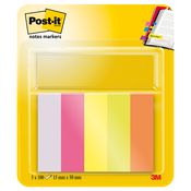 SEGNAPAGINA Post-itÂ® 670-5 (500FG) 5COLORI INDEX 15X50MM IN CARTA