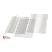 Coprilibro satinato PVC goffrato neutro c/biadesivo 50x31cm RiPlast