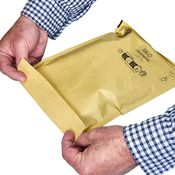 10 Buste imbottite GOLD H 27X36cm UTILE avana MAIL LITEÂ® SEALED AIRÂ®