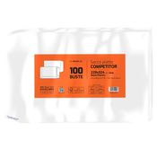 100 buste sacco COMPETITOR FSCÂ® bianca strip adesivo 230x330mm 80gr Pigna Envelo