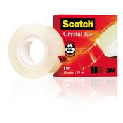 NASTRO ADESIVO ScotchÂ® CRYSTAL CLEAR 600 33MTX19MM