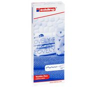 MARCATORE EDDING 4600 NERO P.CONICA 1MM PER TESSUTO