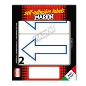 Etichetta adesiva bianca 10fg x 2 etichette 115x70mm ALTO Markin