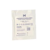 GARZA IDROFILA STERILE COMPRESSA cm 10x10
