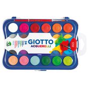 COLORI ACQUERELLO IN 24 COLORI pastiglie da Ã˜30mm GIOTTO