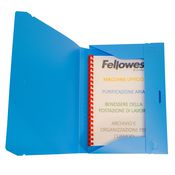 CARTELLINA PROGETTO 3 U140 AZZURRO C/ELASTICO 24X35 DORSO 3