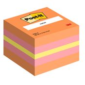 Post-it 3M memo cube 2051p 400 ff 51x51 rosa