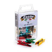 SCATOLA 10 MINI MOLLETTE COLORI METAL ASSORT.LEONE COLOR