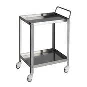 CARRELLO PORTAFERRI INOX cm 60 x 40 x 80 h