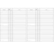 REGISTRO LIBRO SOCI SPA/SRL 31X24,5 47PAG. E2376