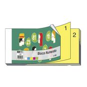 BLOCCO NUMERATO 1-100 2 SEZ. 6X13 E5406NEW