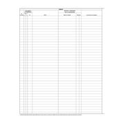 REGISTRO MERCI IN LAVORAZIONE 31X24 47PAG. E2286