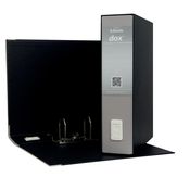 Registratore Dox 2 grigio chiaro dorso 8cm f.to protocollo