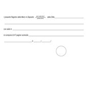 REGISTRO MERCI IN DEPOSITO 50FG 31X24,5 E2279