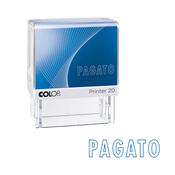 Timbro Printer 20/L G7 autoinchiostrante 14x38mm "PAGATO" COLOP