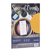 Carta metallizzata SPECIAL EVENTS A4 10fg 250gr oro FAVINI
