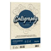 Carta CALLIGRAPHY PERGAMENA 190gr A4 50fg naturale 06 FAVINI