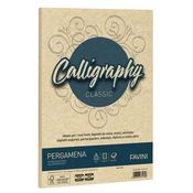 Carta CALLIGRAPHY PERGAMENA 190gr A4 50fg crema 05 FAVINI