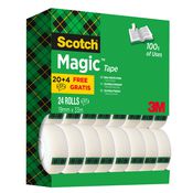 Nastro adesivo 3M SCOTCH MAGIC 810 19x33 value pack