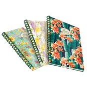 BLOCCO SPIRALE 232X297MM 5MM A4 80GR 120FG PIGNA NATURE FLOWERS