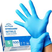 GUANTO NITRILE SENZA POLVERE 100 PEZZI TAGLIA S